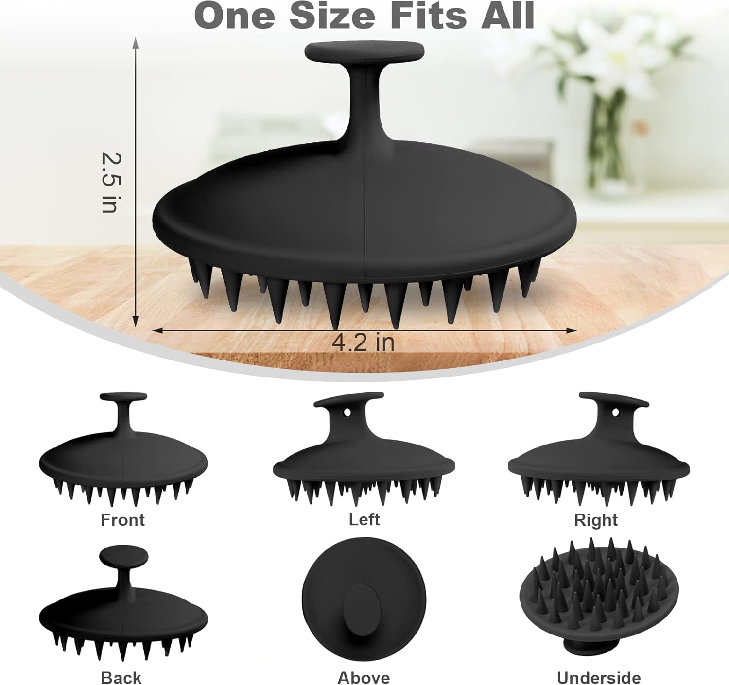 Silicone Scalp Massager