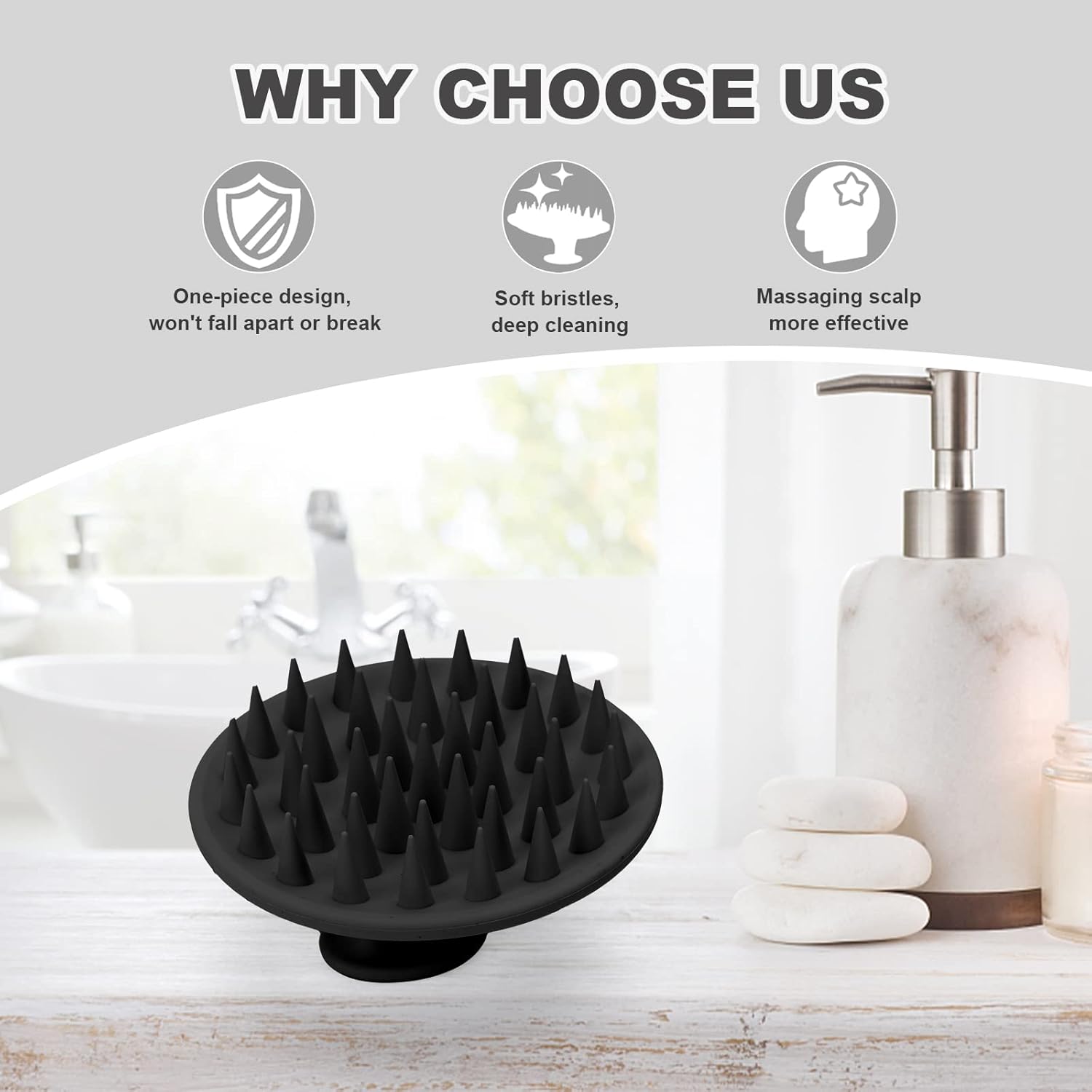 Silicone Scalp Massager