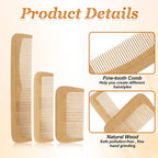 Sandalwood Hair Combs