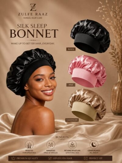 Zulfe Raaz SilkDream Sleep Bonnet