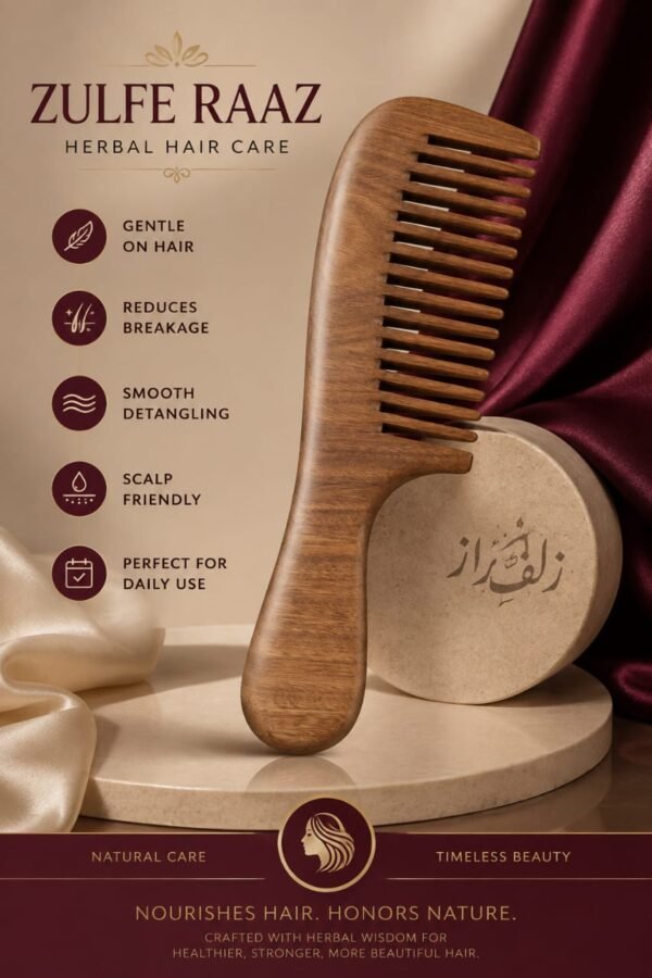 Sandal Wooden Comb