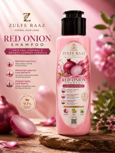 Zulfe Raaz Red Onion Shampoo