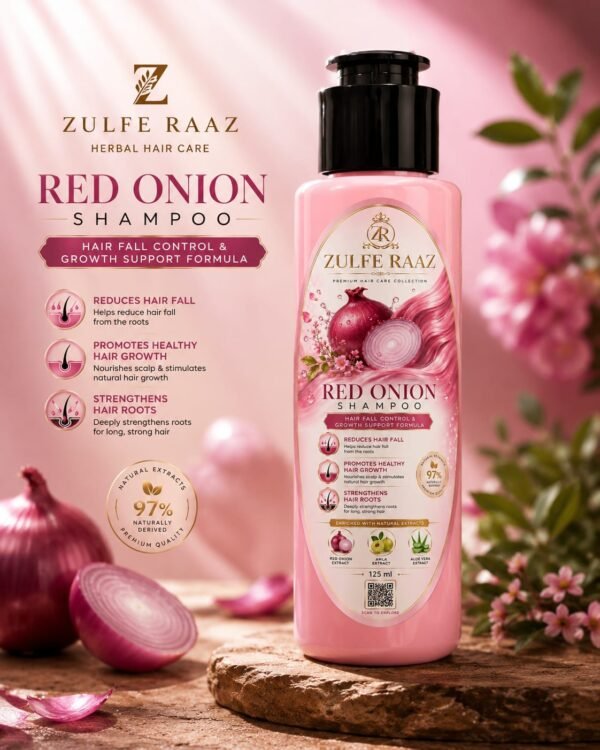 Zulfe Raaz Red Onion Shampoo