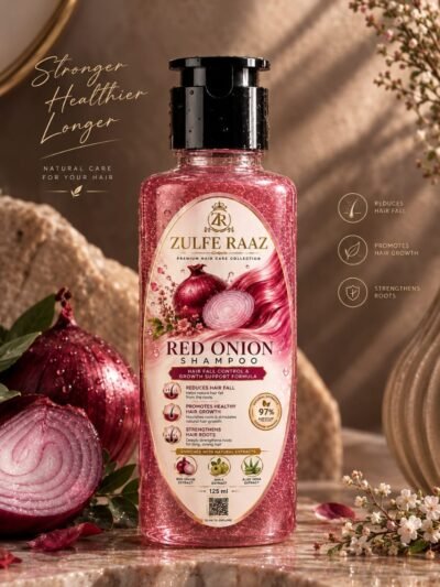 Zulfe Raaz Red Onion Shampoo