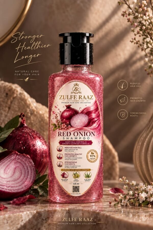 Zulfe Raaz Red Onion Shampoo