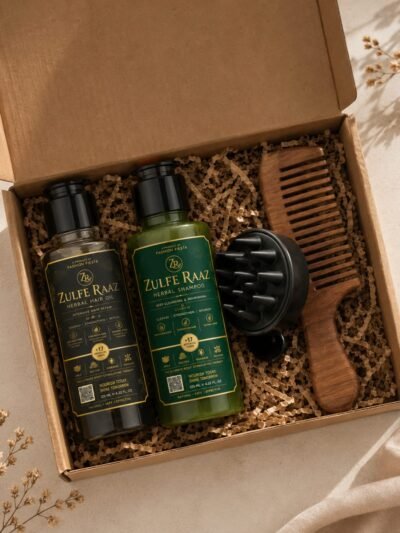 Zulfe Raaz Hair Care Deal – 4-in-1 Complete Set